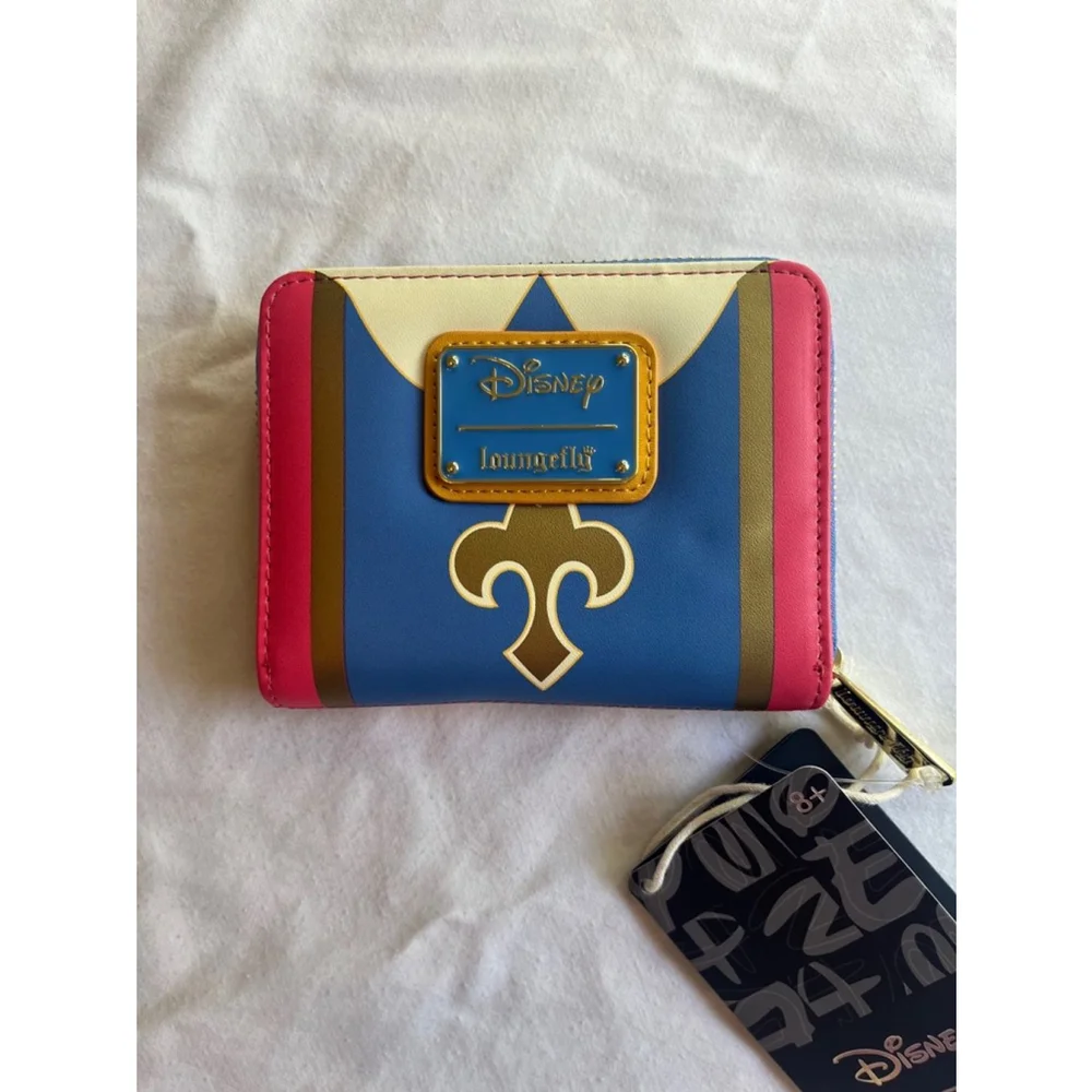 BNWT Disney by Loungefly: Mickey Mouse Musketeer Wallet with Zipper Closure